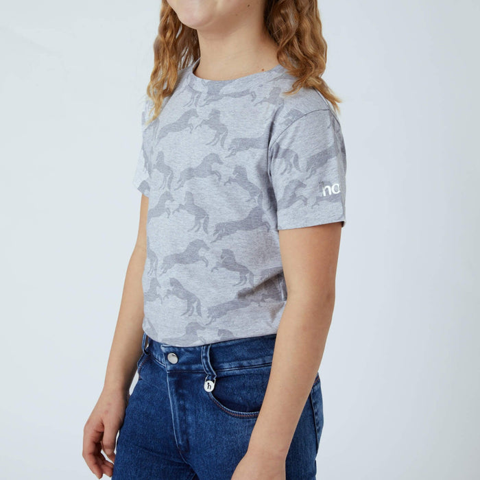 Horze Micky Kids Printed Organic Cotton T-Shirt