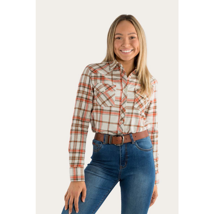 Ringers Western Junee Women's Flanno Semi Fitted Shirt