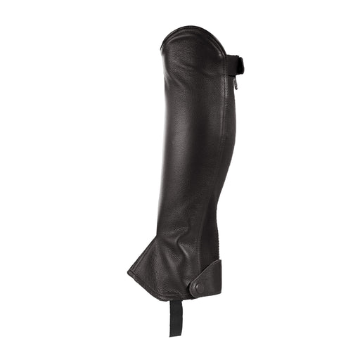 Photo of Horze Leather Half Chaps in Black