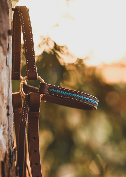Fort Worth Barcoo Bridle with Turquoise