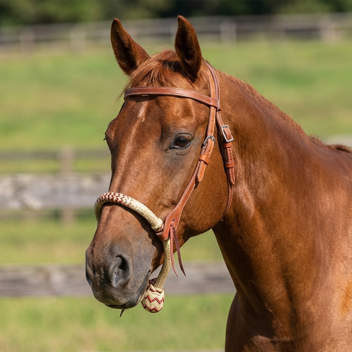 Fort Worth Tauri Headstall With Bosal