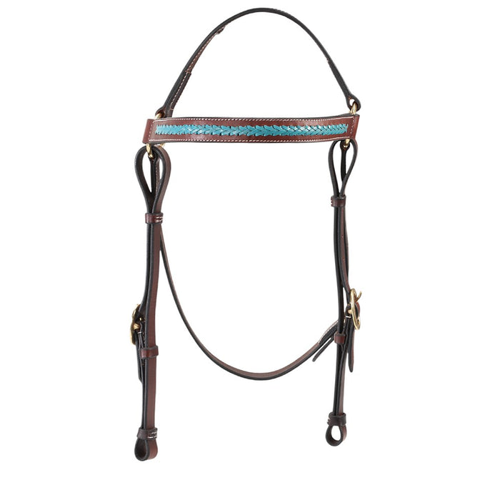 Fort Worth Barcoo Bridle with Turquoise