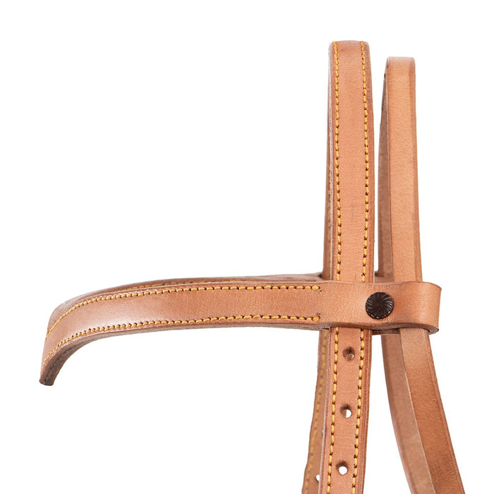 Texas-Tack Vee Brow Headstall
