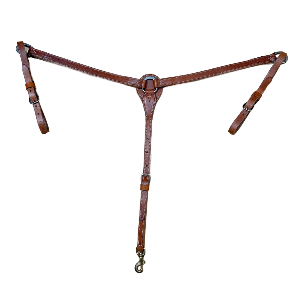 Tapered Harness Leather Breast Plate main image 0