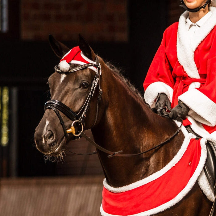 Horze Christmas Horse Santa Hat
