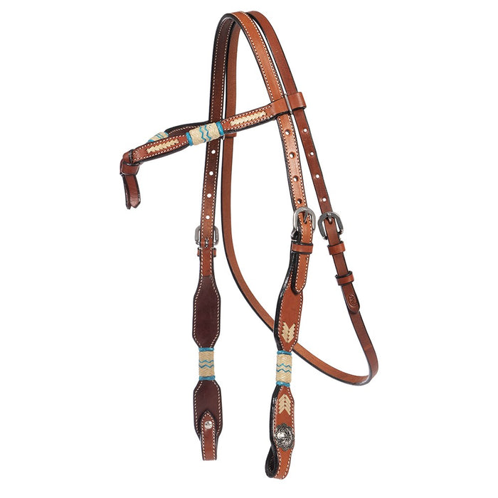 Fort Worth Mississippi Knotted Braided Headstall