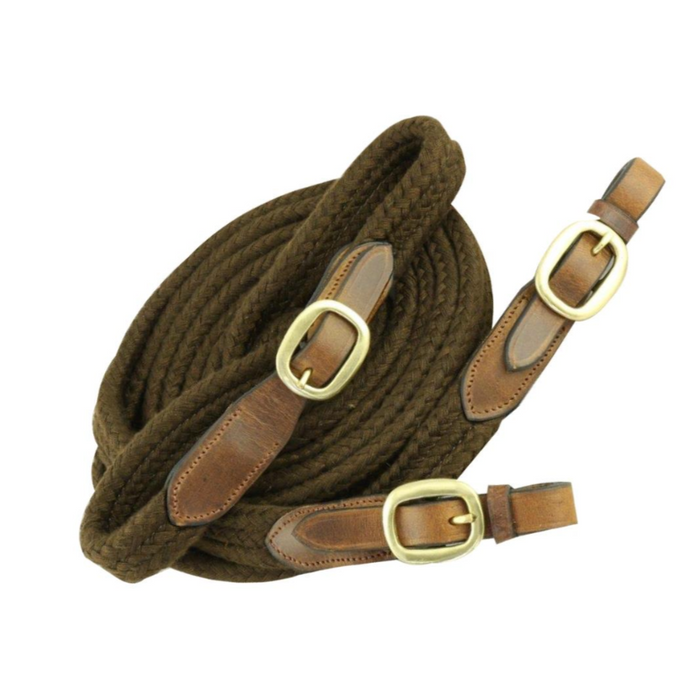 McAlister Red Centre Cotton Reins