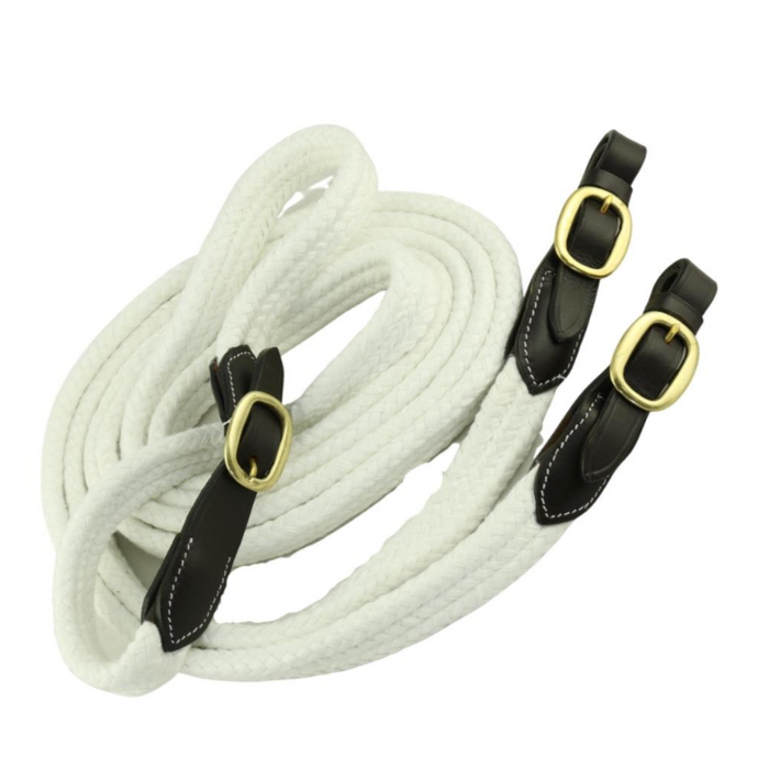 McAlister Red Centre Cotton Reins