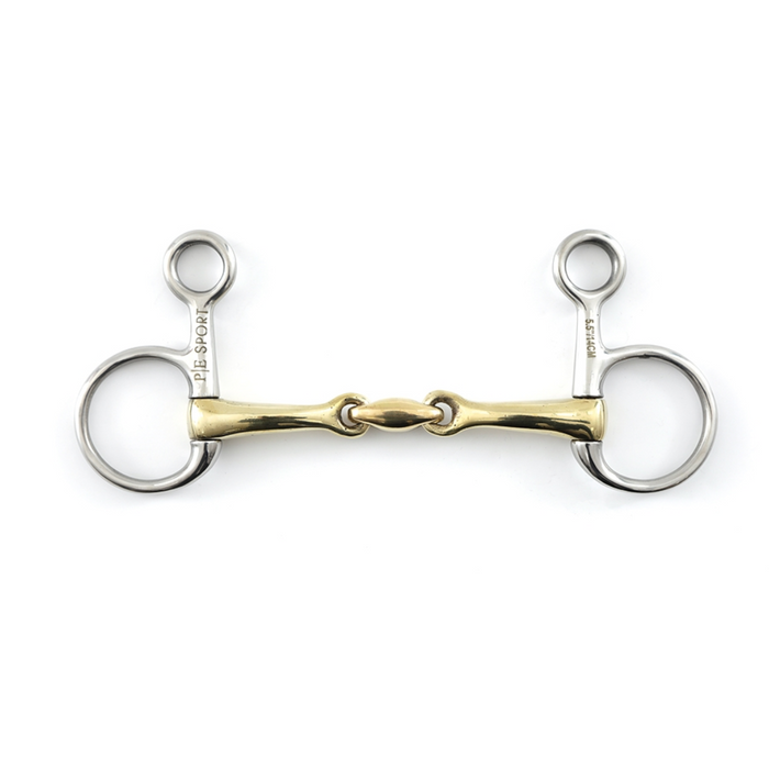 Photo of Premier Equine Brass Alloy Hanging Cheek with Lozenge
