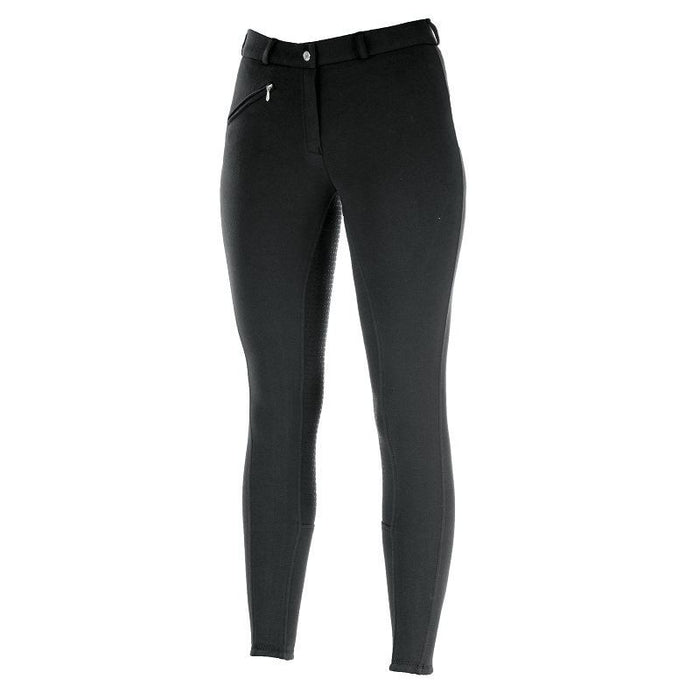 Photo of Horze Active Silicone FS Ladies Breeches in Black