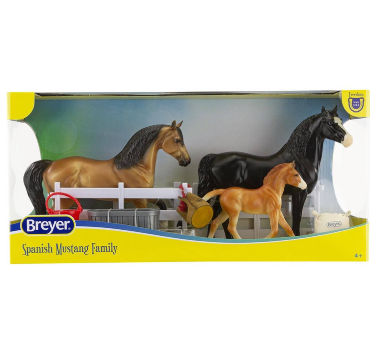 Breyer Freedom Series Spanish Mustang Family