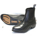 Photo of ELT Zip Up Short Horse Riding Paddock Boots in Black