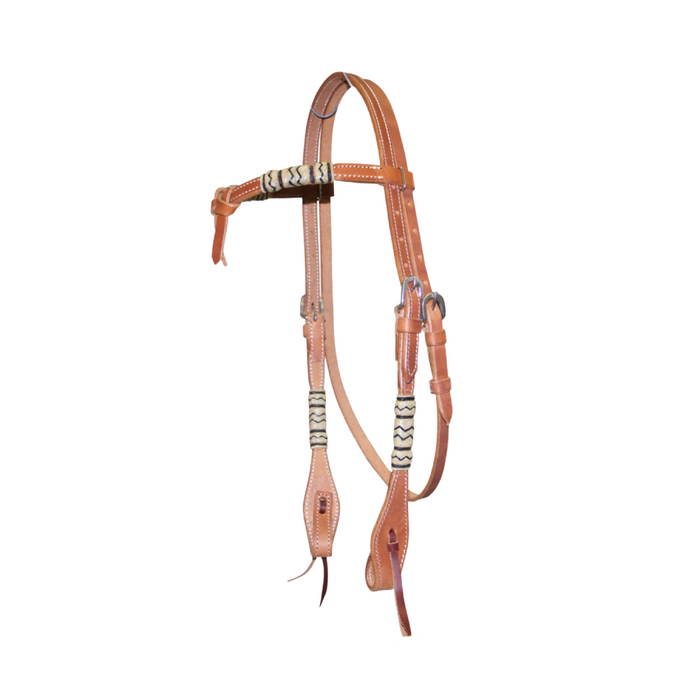 Fort Worth Knotted Braided Headstall