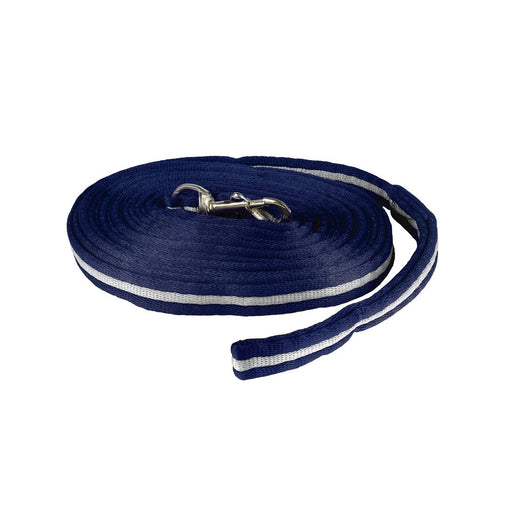 Photo of Horze Orbit Lunge Lunging Line Rope in Navy