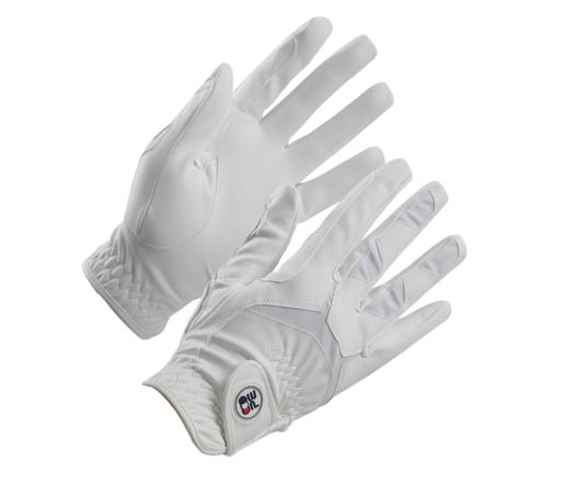 Photo of Premier Equine Ascot Riding Gloves in White