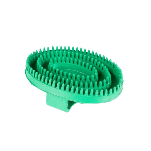 Photo of Horze Rubber Curry Comb in Green